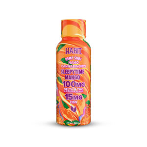 100 MG Delta 9 THC Hemp Shot – Sleepytime Mango