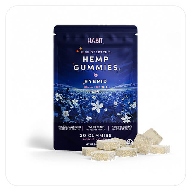 CBD + Delta 9 Gummies – Blackberry