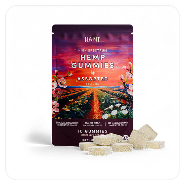 CBD + Delta 9 Gummies – Assorted Flavors