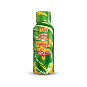100 MG Delta 9 THC Hemp Shot – Watermelon Lemonade