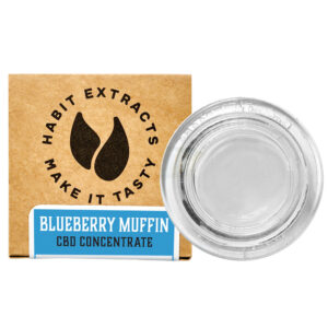 cbd dab blueberry muffin