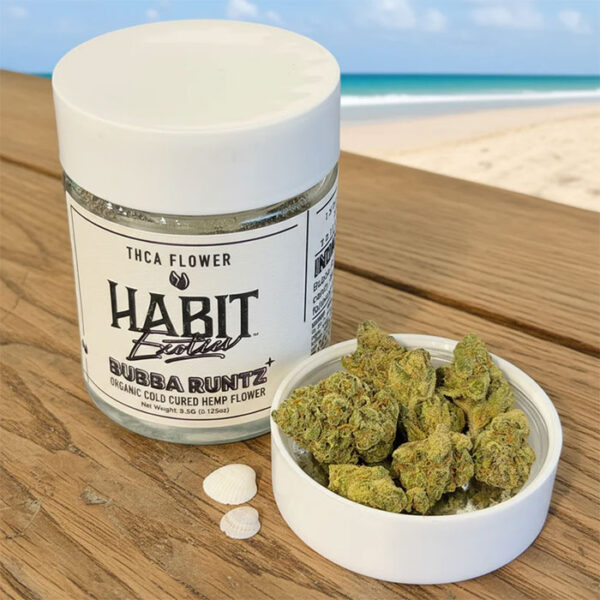 3.5g Exotic THCA Flower - Bubba Runtz - Indica
