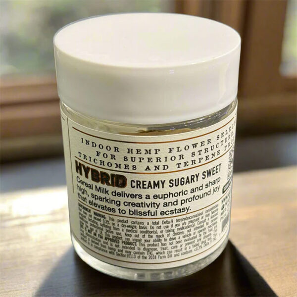 3.5g Exotic THCA Flower - Cereal Milk - Hybrid