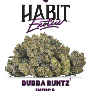 Habit THCA Exotics Flower Bubba Runtz