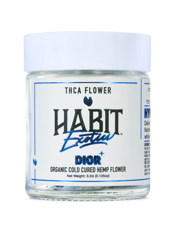 Habit THCA Exotics Flower Dior Jar