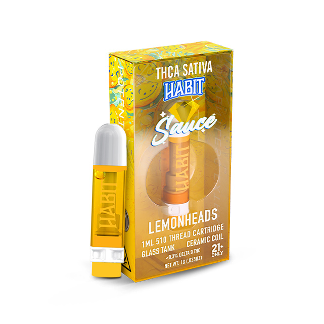 1G THCA Cartridges – Lemonhead