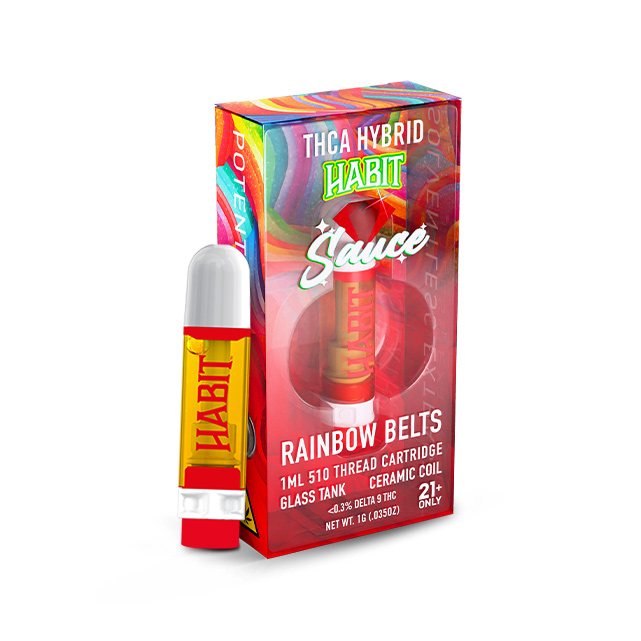 1G THCA Cartridges – Rainbow Belts