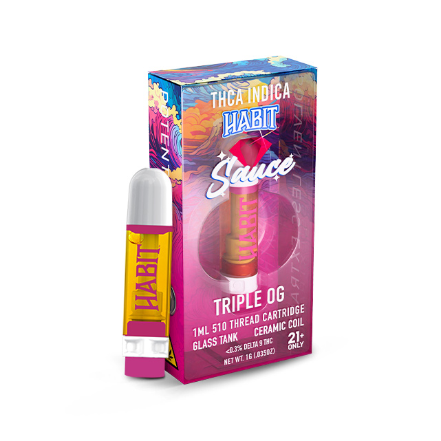 1G THCA Cartridges – Triple OG