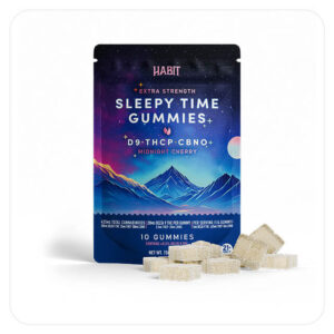 Delta 9 Extra Strength Sleep Formula Midnight Cherry Gummies