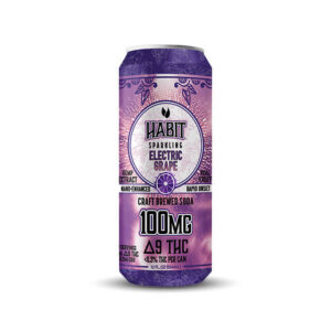 Habit Delta 9 Electric Grape Sparkling Coolers