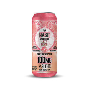 Habit Delta-9 Lazy Peach Sparkling Coolers