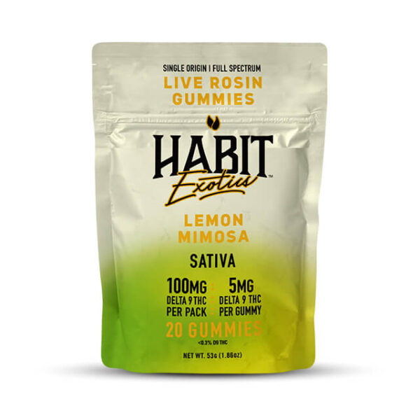 Habit Live Rosin Gummy Lemon Mimosa