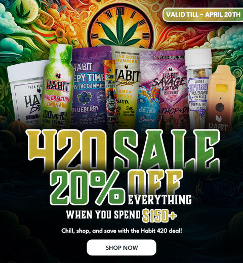 420 Sale: 20% Off When You Spend $150+