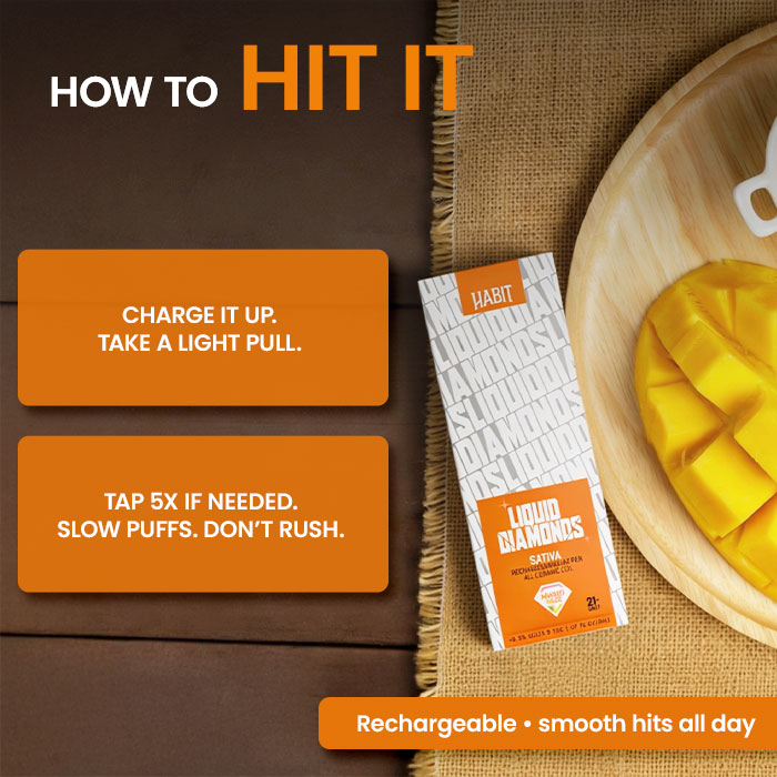 Buy 2G THC-P Disposable Vape Mango Haze Online