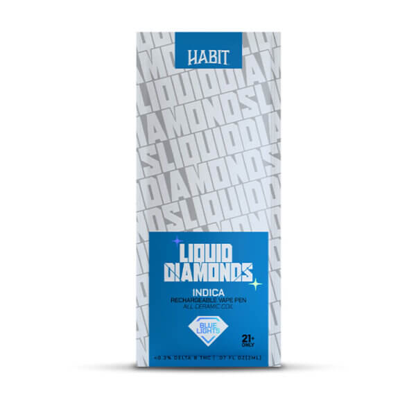 2G THC-P Liquid Diamonds Disposable Vape – Blue Lights