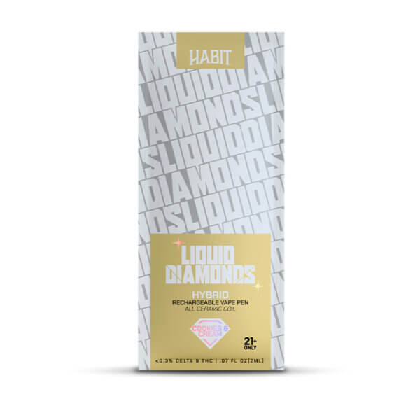 2G THC-P Liquid Diamonds Disposable Vape – Cookies & Cream