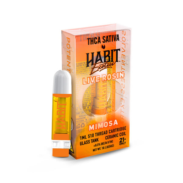 1G THCA Live Rosin Exotic Cartridge – Mimosa