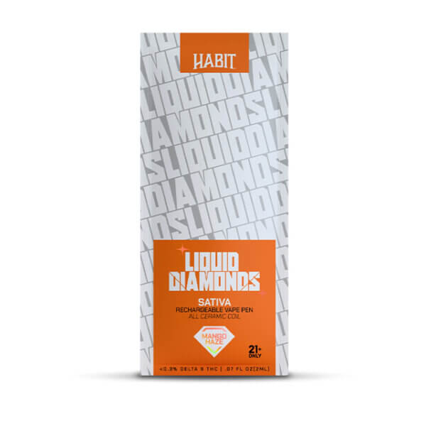 2G THC-P Liquid Diamonds Disposable Vape – Mango Haze