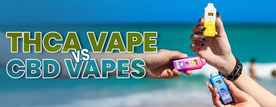 THCA Vape vs. CBD Vapes