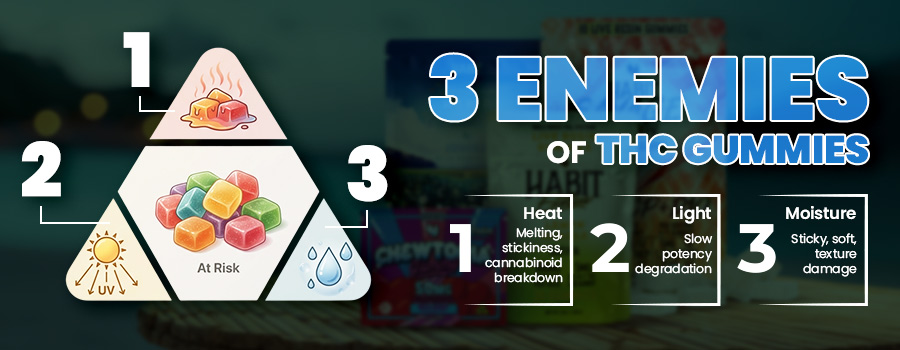 3 Enemies of THC Gummies
