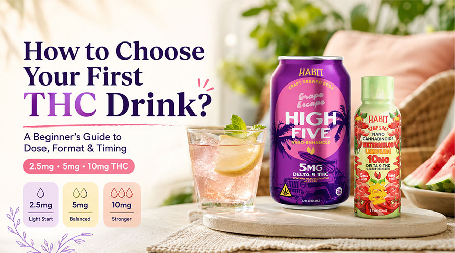 How to Choose Your First THC Drink: A Beginner's Guide