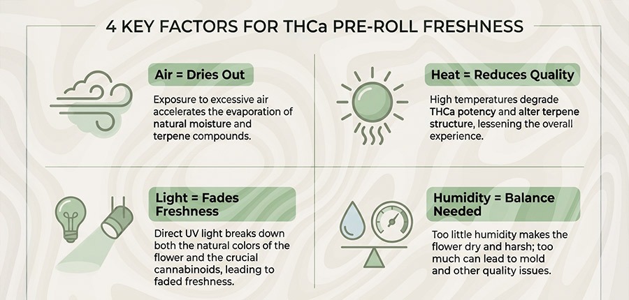 What Affects THCa Pre Roll Freshness