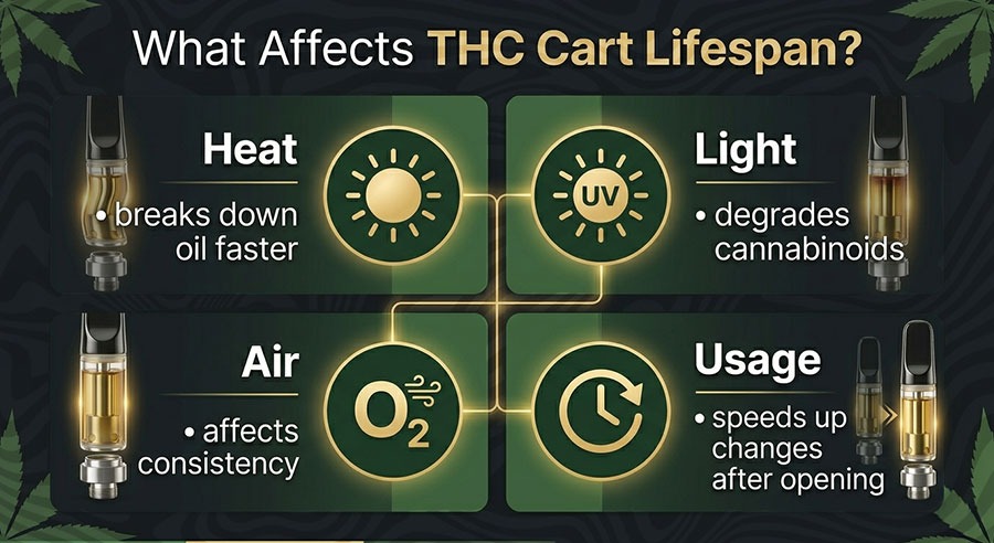 What Effects THC Carts Life Span