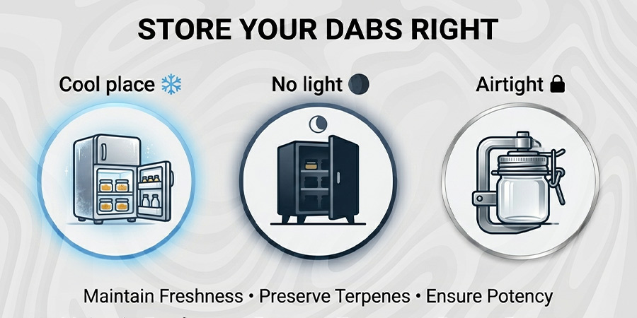 Store Your Dabs Right