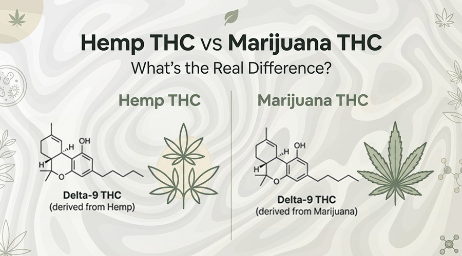 Hemp-Derived THC vs. Marijuana-Derived THC