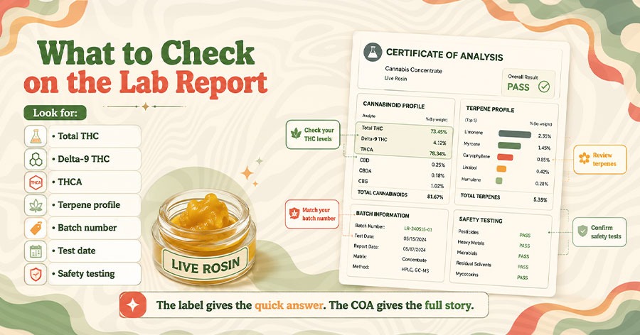 How to Check THC in Lab Reports