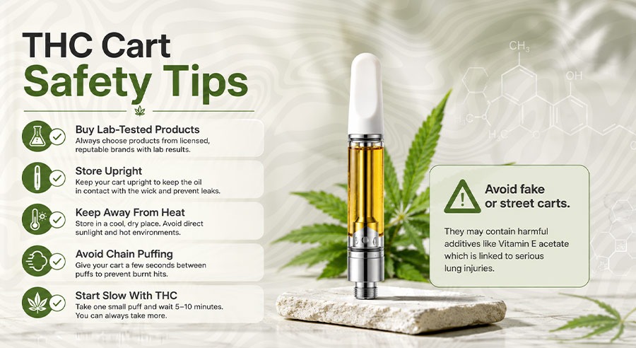 THC Carts Safetly Tips