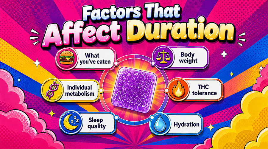 What Affects How Long a 5mg Edible Lasts