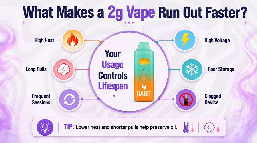 How Long Does a 2g Disposable Vape Last
