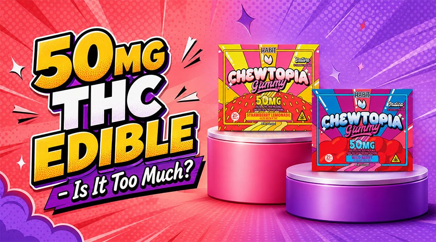 Is 50mg of THC Edible Too Much