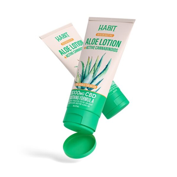 3000mg Aloe Lotion with CBD + Active Cannabinoids