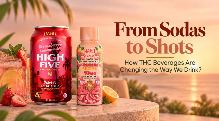 THC beverages from sodas to shots changing how people drink