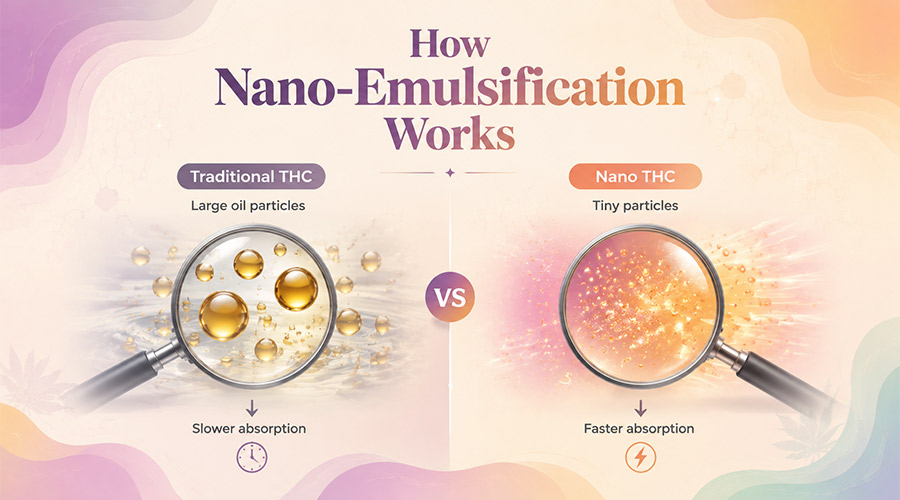 How Does Nano-Emulsified THC Work?