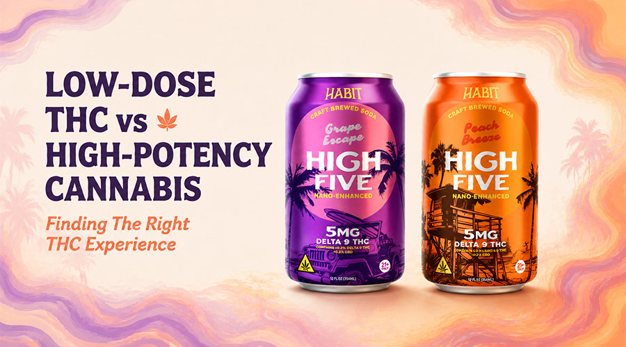 Low-Dose THC vs High-Potency Cannabis: Finding the Right THC Experience