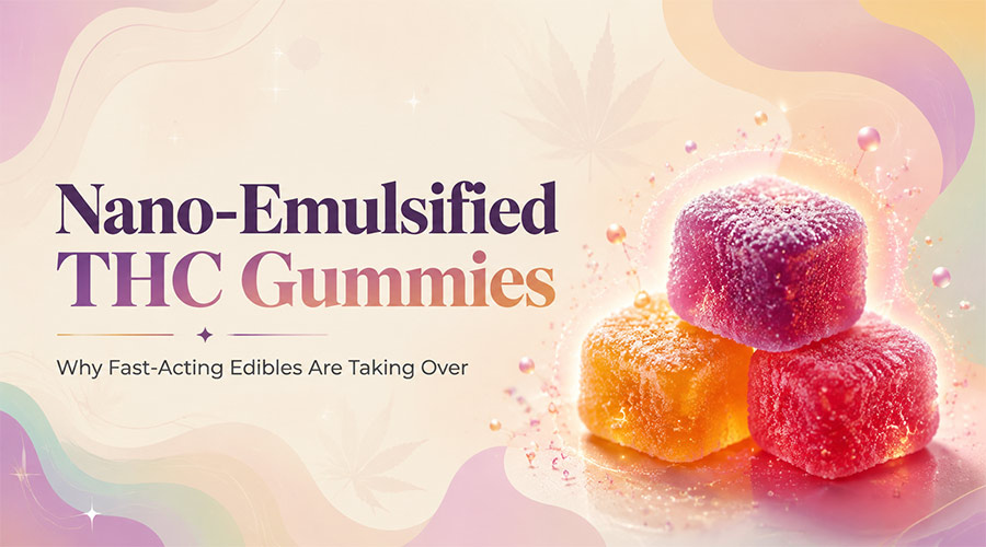 Nano-Emulsified THC Gummies: Why Fast-Acting Edibles Are Taking Over 2026