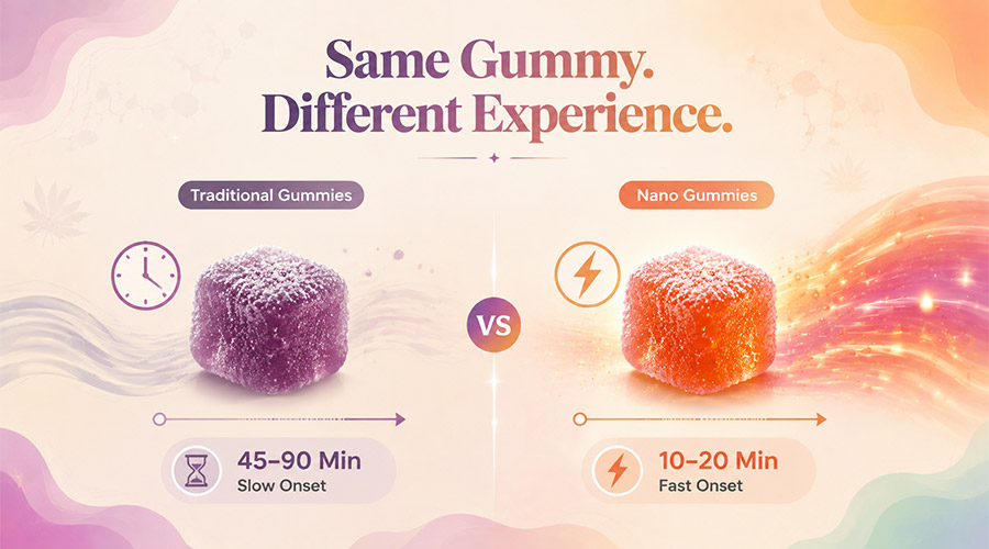 How Fast Do Nano THC Gummies Work?